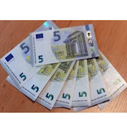 Counterfeit 5 Euro Bills for Sale
